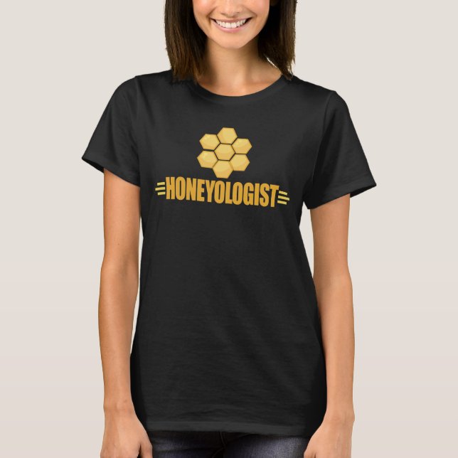 Camiseta Un apicultor gracioso (Anverso)