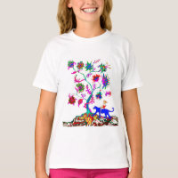 Un árbol de la vida y un chica