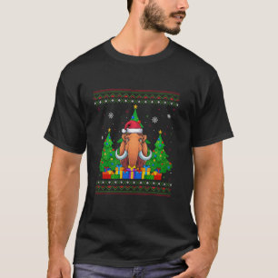 Camiseta Un árbol de navidad muy sudoroso Santa Hat Mamut N