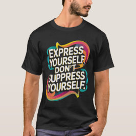 Camiseta Un árbol para la audaz autoexpresión