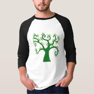 Camiseta Un árbol verde