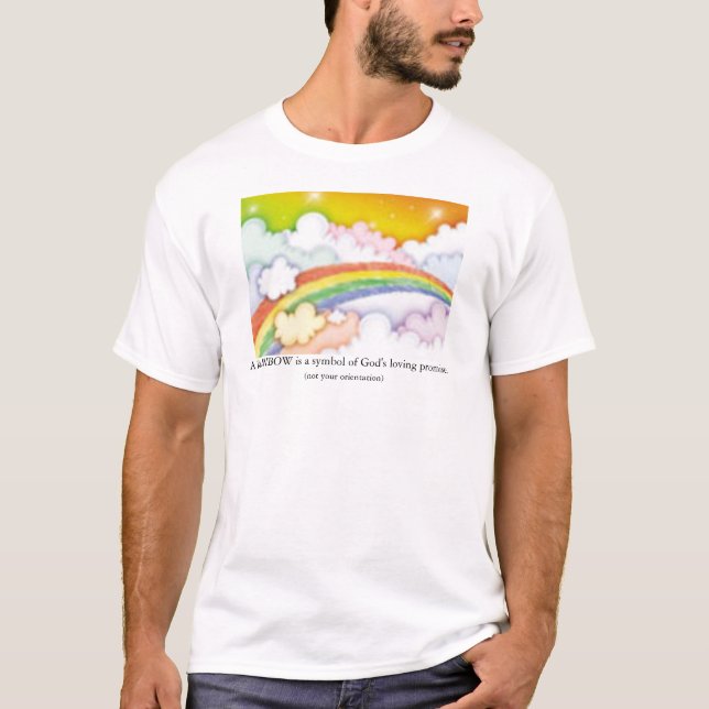 Camiseta Un arco iris es… (Anverso)