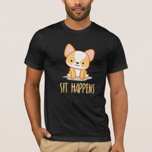 Camiseta Un asiento lindo ocurre Corgi Premium