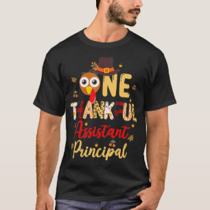 Camiseta Un asistente agradecido, director otoño gracias