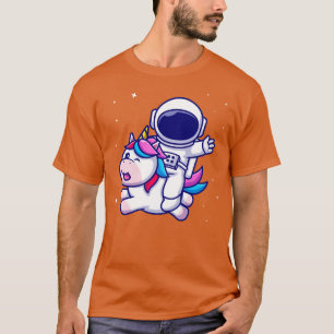 Camiseta Un astronauta que monta una Personalizado de unico