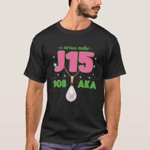 Camiseta Un asunto serio J15 Founder's Day 1908 Pink and G