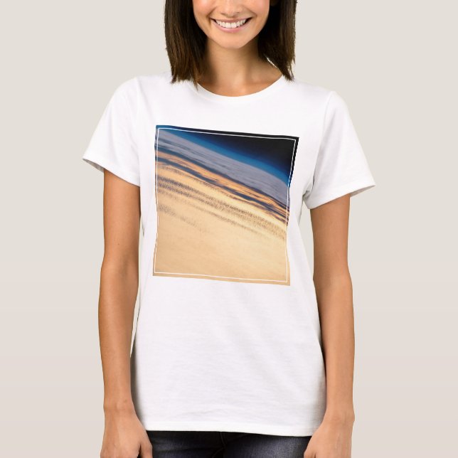 Camiseta Un Atardecer Orbital En La Costa De Baja Californi (Anverso)