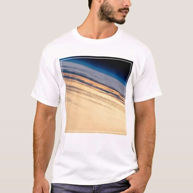 Camiseta Un Atardecer Orbital En La Costa De Baja Californi (Anverso)