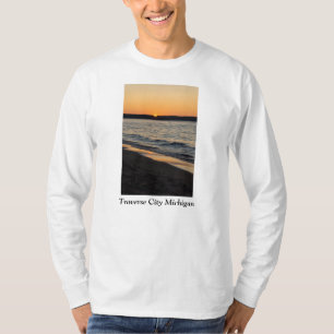 Camiseta Un atardecer transversal