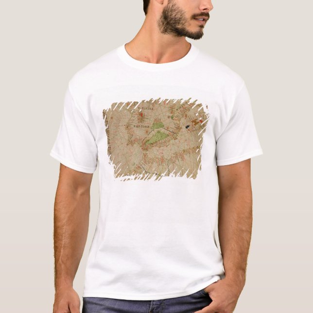 Camiseta Un atlas náutico (Anverso)