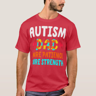 Camiseta Un Autismo Aburrido Con El Equipo De Papá Apoya La