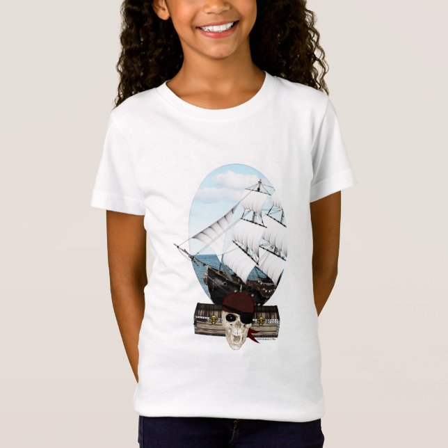 Camiseta Un barco pirata (Anverso)