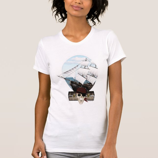 Camiseta Un barco pirata (Anverso)