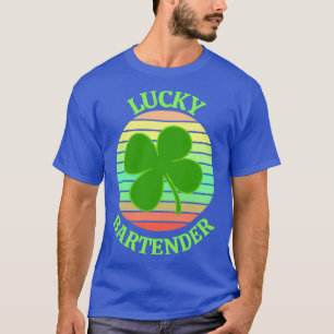 Camiseta un barman afortunado 10