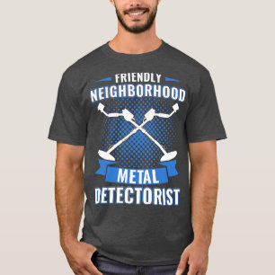 Camiseta Un barrio amistoso con el destino Metalizado del d