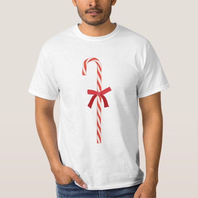 Camiseta Un bastón de caramelo (Anverso)