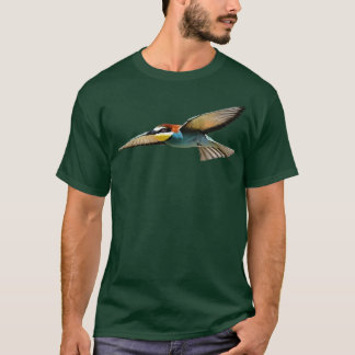 Camiseta Un BeeEater Europeo En Vuelo Cortado