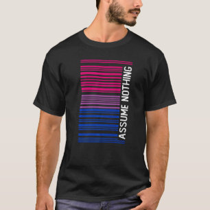 Camiseta Un Bisexual Sutil Asumir Nada Bi Orgullo
