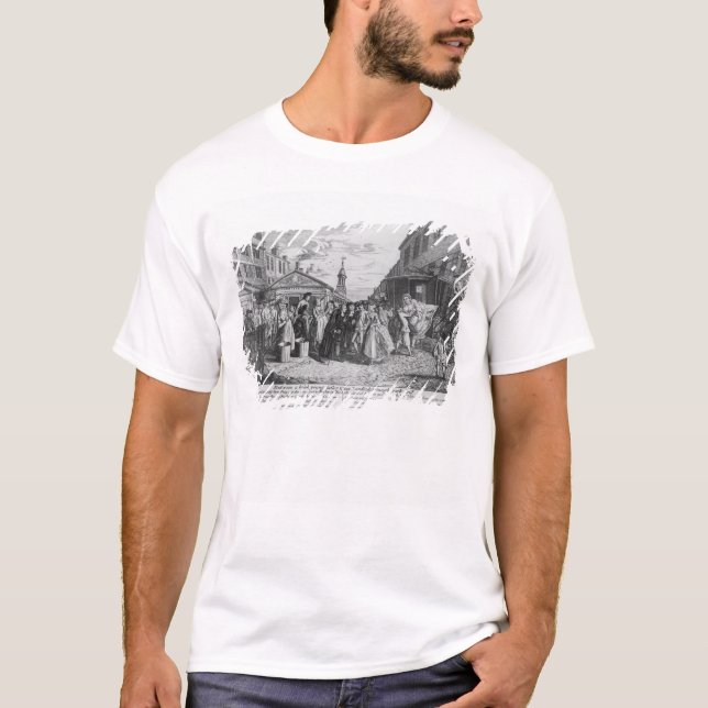 Camiseta Un Boda de la flota, 1747 (Anverso)