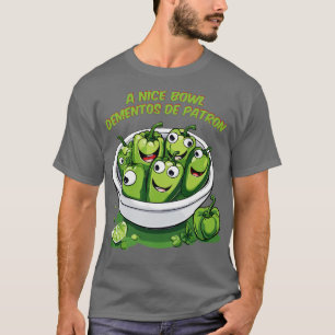 Camiseta un bol de dementos green pepper