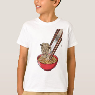 Camiseta Un bol de ramen al vapor