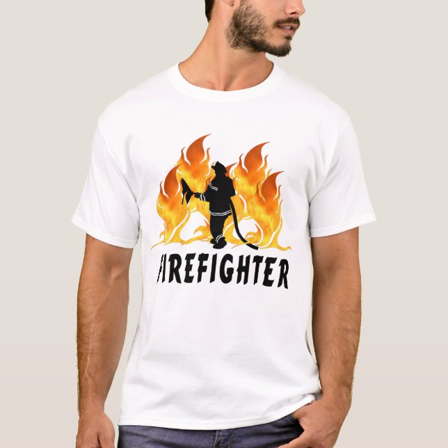 Camiseta Un bombero flamea (Anverso)