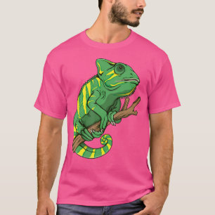 Camiseta Un bonito Chameleon Dibujando Chamaeleons Art Cham