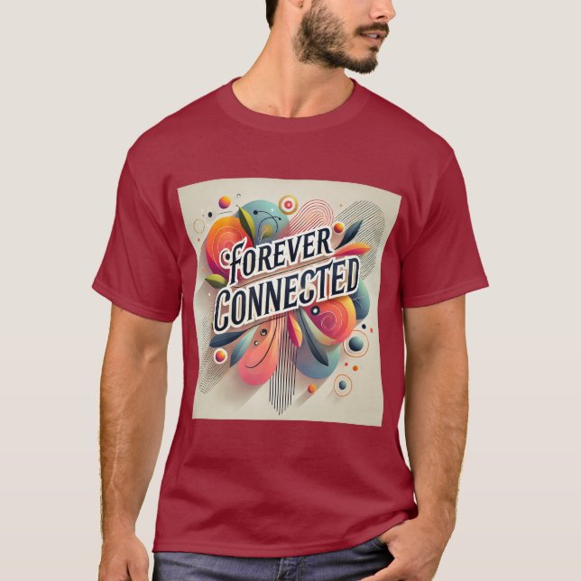 Camiseta Un bono de amistad interconectado para siempre (Anverso)