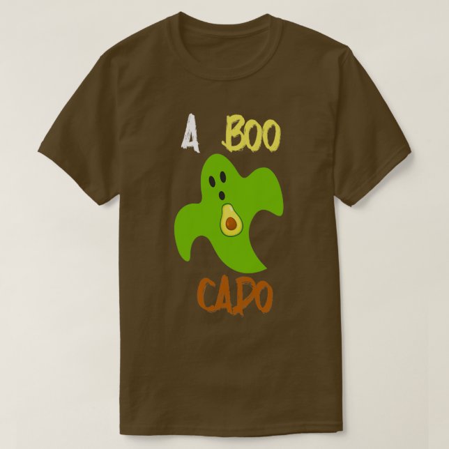 Camiseta Un Boo Cado Funny aguacate fantasma disfraz de Hal (Diseño del anverso)