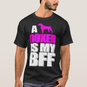 Camiseta Un Boxer Es Mi Mejor Amigo Animal Para Las Mujeres
