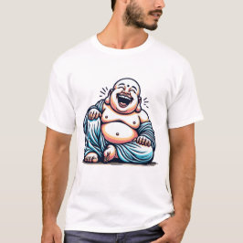 Camiseta Un Buda riéndose