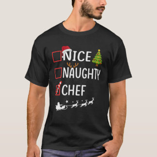 Camiseta Un buen chef Navidad Pajamas Funny Santa Cl