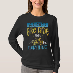 Camiseta Un buen ciclista arregla todo