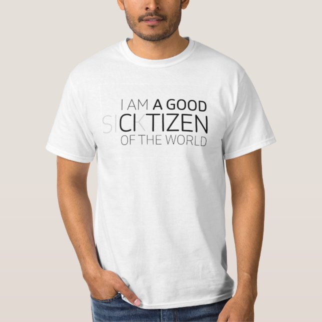 CAMISETA UN BUEN CIUDADANO (Anverso)