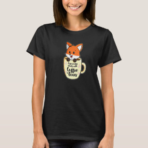 Camiseta Un Buen Día Con Café Y Foxes Fox Coffee 3