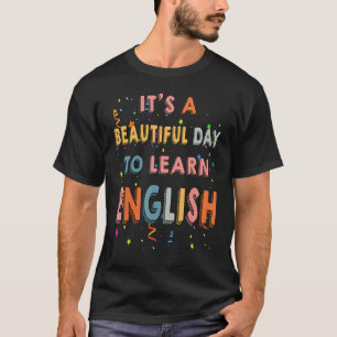 Camiseta Un buen día para aprender inglés