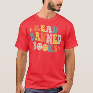 Camiseta Un Buen Día Para Leer Libros Prohibidos Lector De