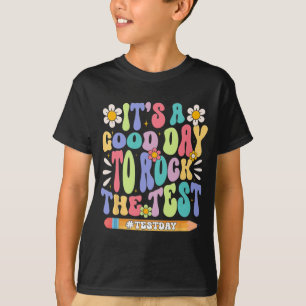 Camiseta Un Buen Día Para Romper El Motivo De Prueba Groovy