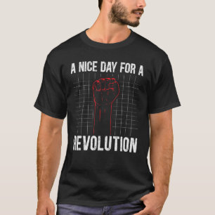 Camiseta Un Buen Día Para Un Hombre De La Revolución Fawkes