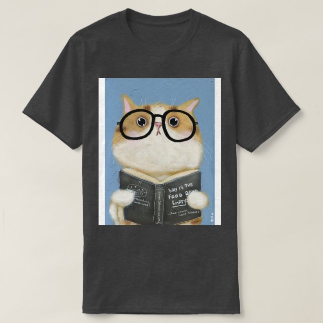 Camiseta Un buen libro (Diseño del anverso)