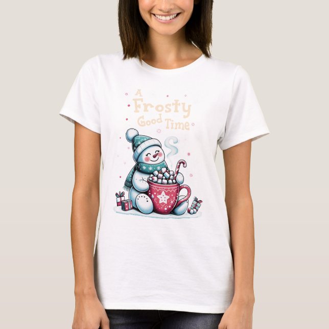 Camiseta Un buen momento helado (Anverso)