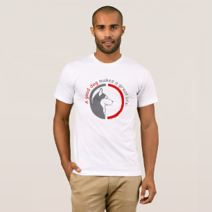 Camiseta Un buen perro hace una gran vida