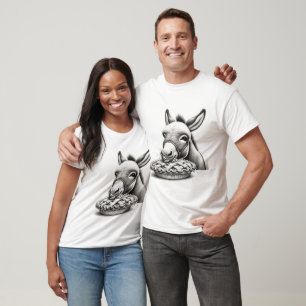 Camiseta Un burro roba un tubo