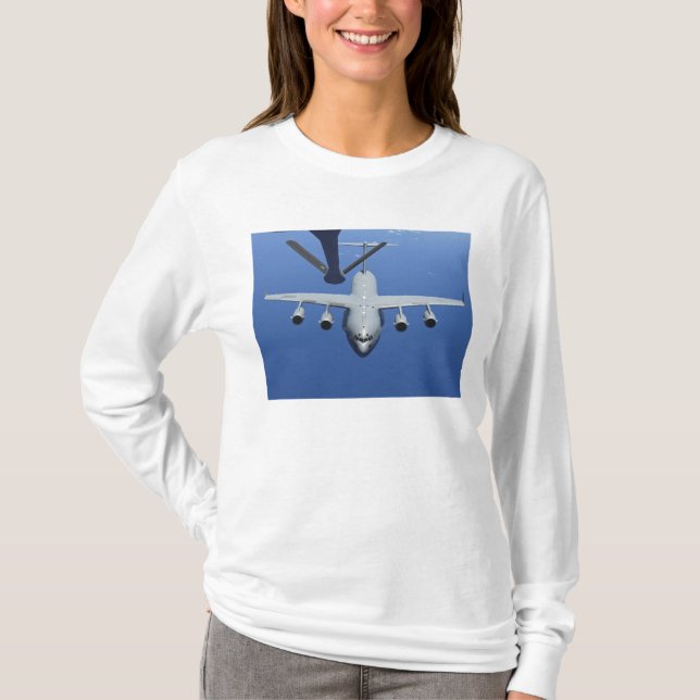 Camiseta Un C-17 Globemaster III se acerca al auge (Anverso)