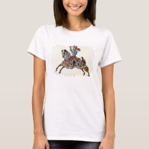 Camiseta Un caballero en un torneo, plato de 'Una historia 