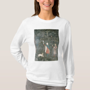 Camiseta Un caballero Hawking, del cuarto del macho, 1343