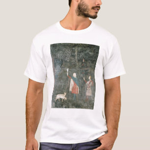 Camiseta Un caballero Hawking, del cuarto del macho, 1343