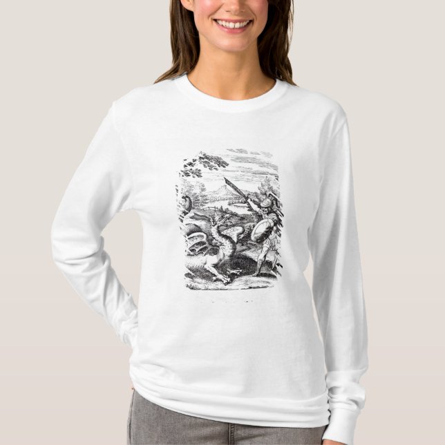 Camiseta Un caballero que derrota 'Rot (Anverso)