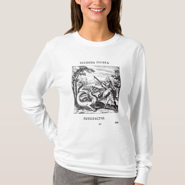 Camiseta Un caballero que derrota 'Rot (Anverso)