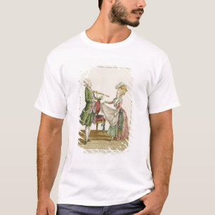 Camiseta Un caballero que toca el violín mientras que una